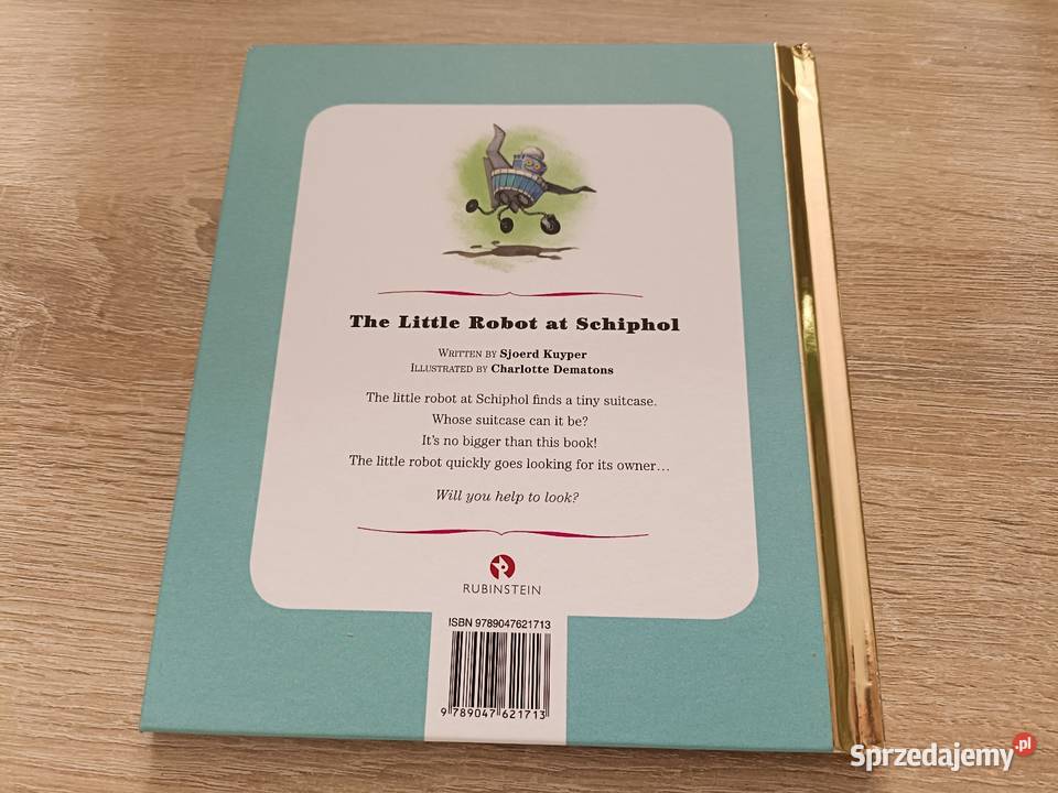 Książka The little robot at Schiphol Kwidzyn sprzedam