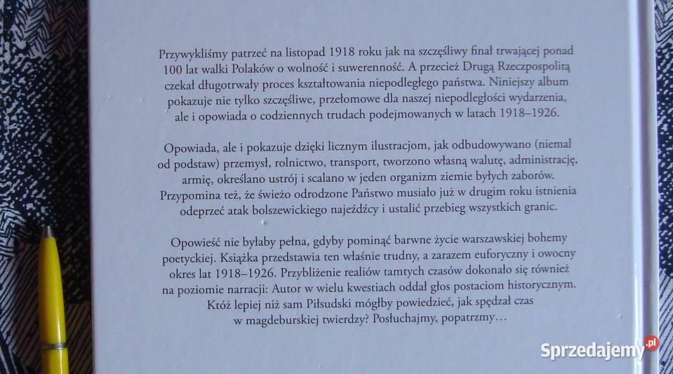 Narodziny niepodległej Polski Jan Łoziński śląskie Tychy sprzedam