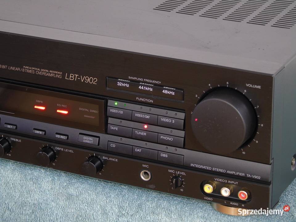 Wzmacniacz Sony TAV902 mocny i sprawny WYSYŁKA Wzmacniacze i pokrewne