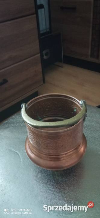 Doniczka miedziana Pozostałe Białystok