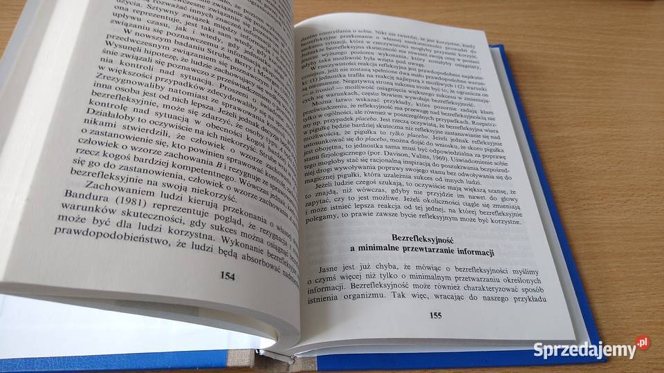 Poznanie afekt zachowanie pod red Tomasza pomorskie Gdańsk sprzedam