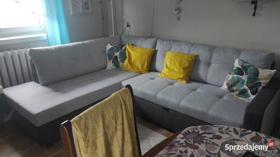 Narożnik z funkcją spania 180cm Kcynia