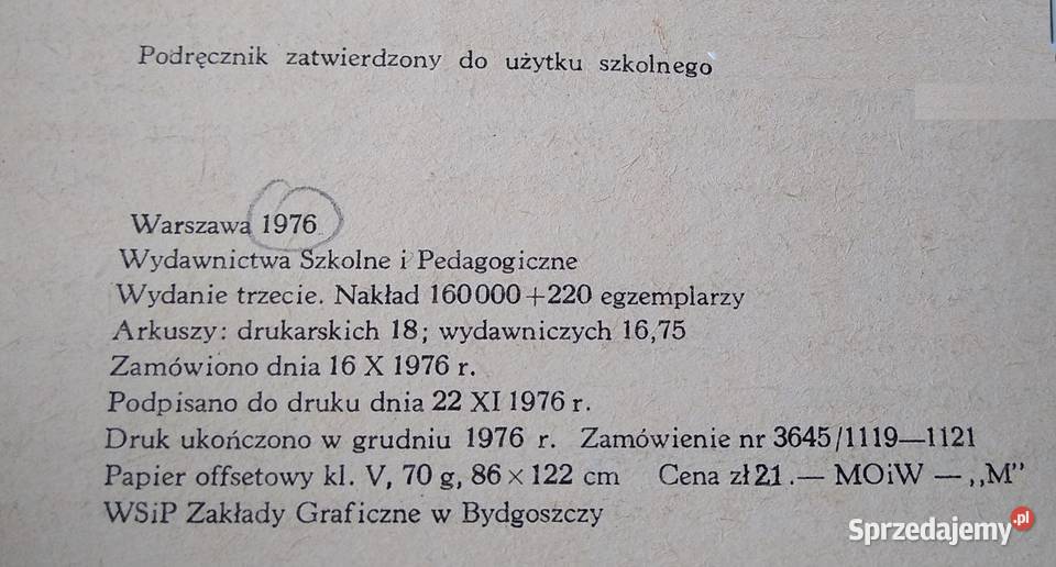 Geografia Polski VI klasa 6 podręcznik Jan Mityk Gdańsk