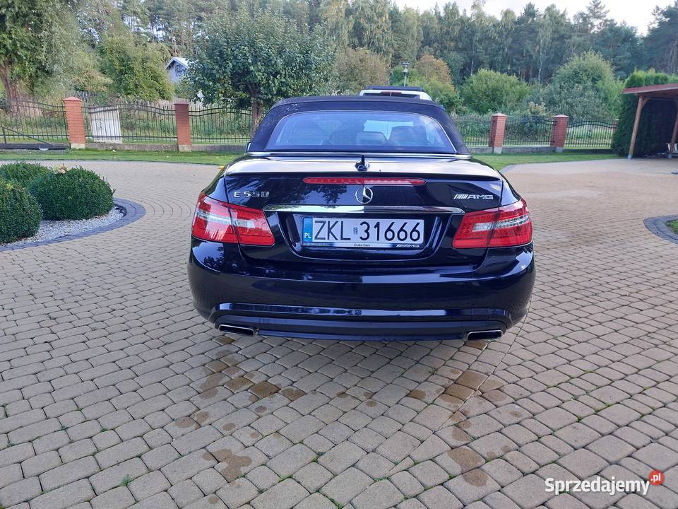 Sprzedam mercedes 550 cabrio w207 w212 cabrio v8 kurtyny powietrzne zachodniopomorskie Kołobrzeg