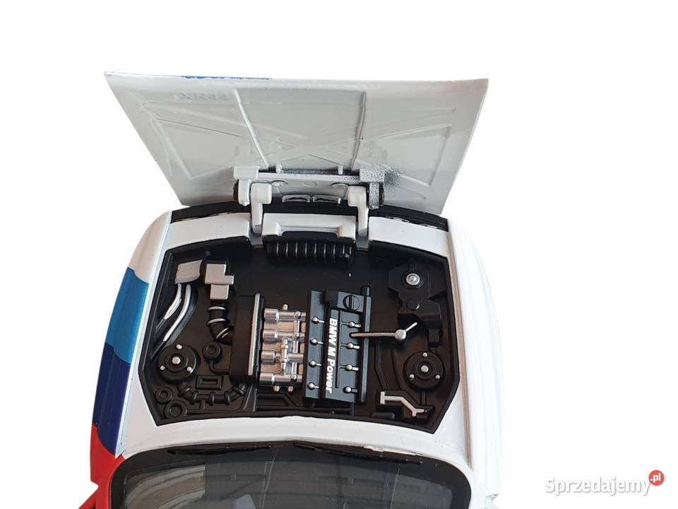 Model samochodu BMW E30 M3 skala 124 wersja 1988 Cieszyn