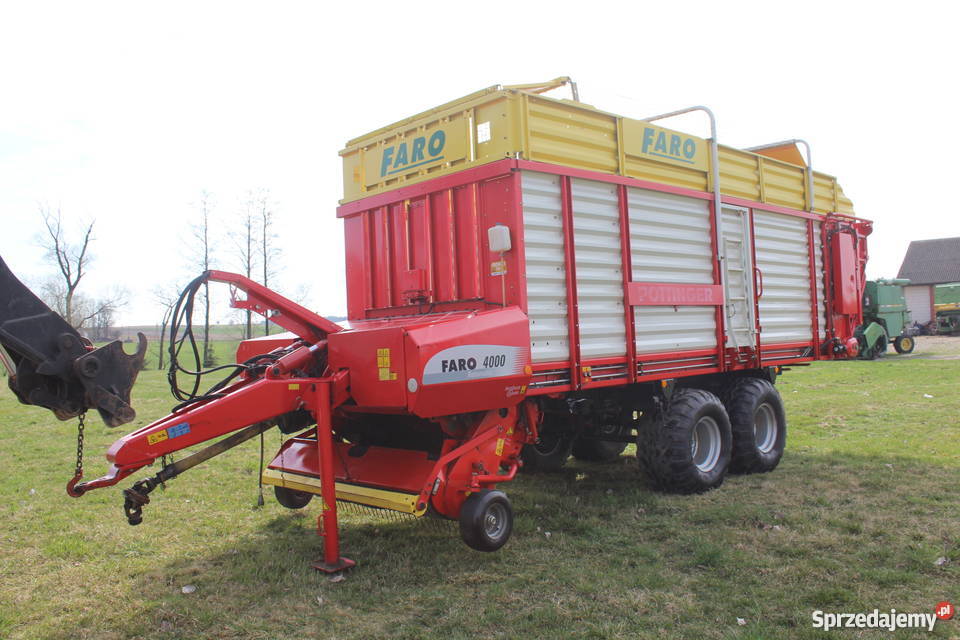 Pottinger Faro 4000 przyczepa samozbierająca
