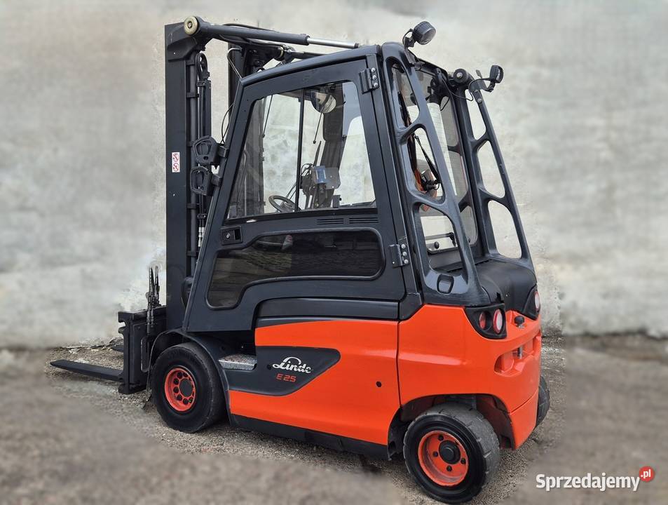 Wózek widłowy elektryczny LINDE E25 2020r wolny elektryczny Rybnik