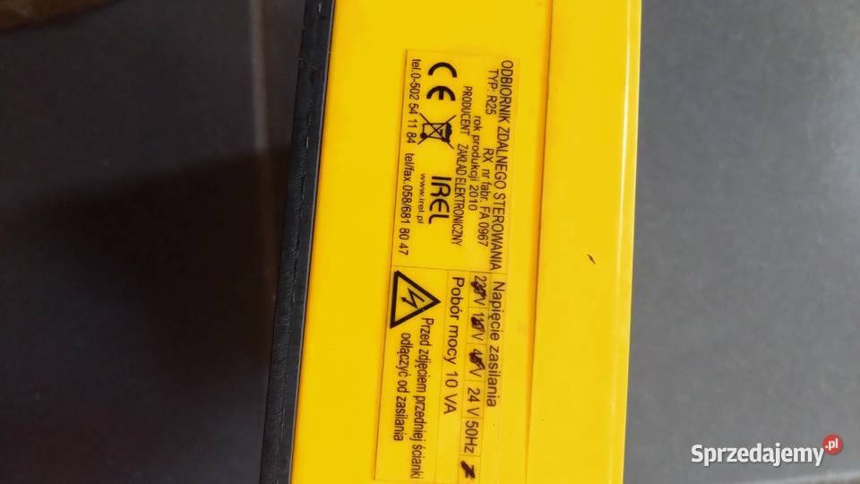 IREL Odbiorniki Zdalnego sterowania z pilotem Toruń sprzedam