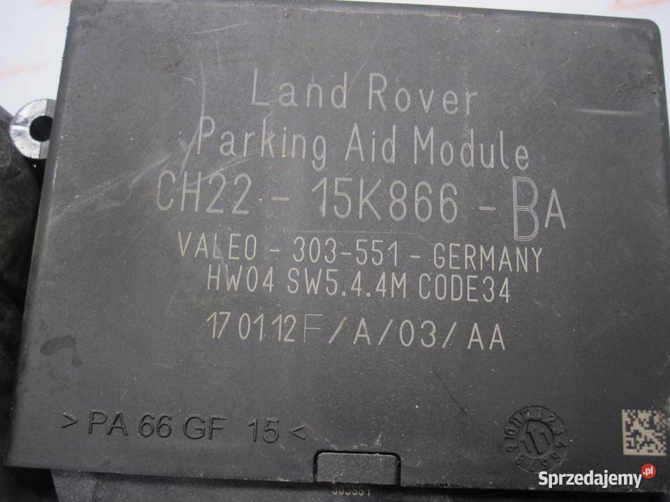 RANGE ROVER SPORT LIFT 12r moduł parkowania PDC osobowe Kielce
