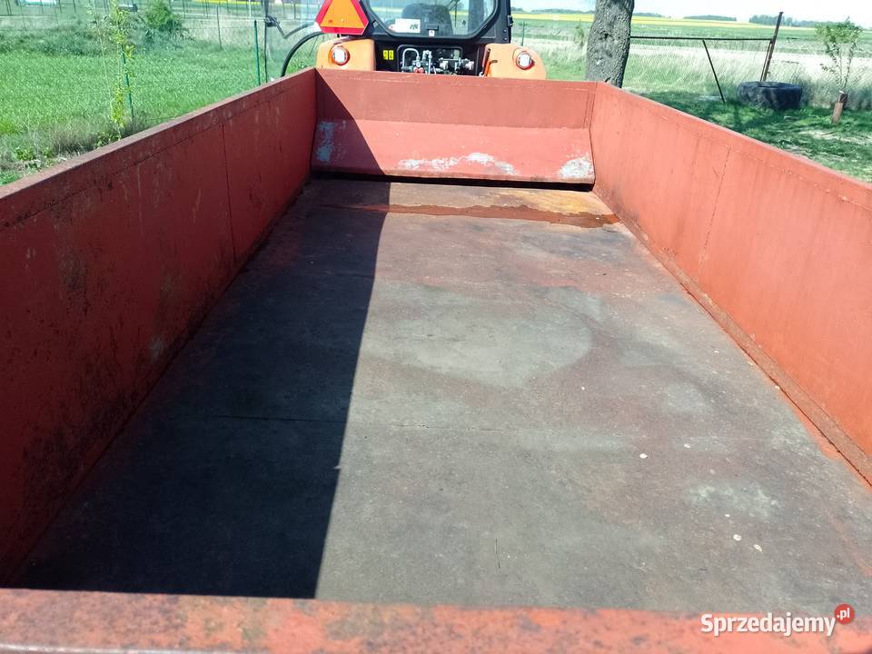 Przyczepa rolnicza rozrzutnik obornika Bolesławiec