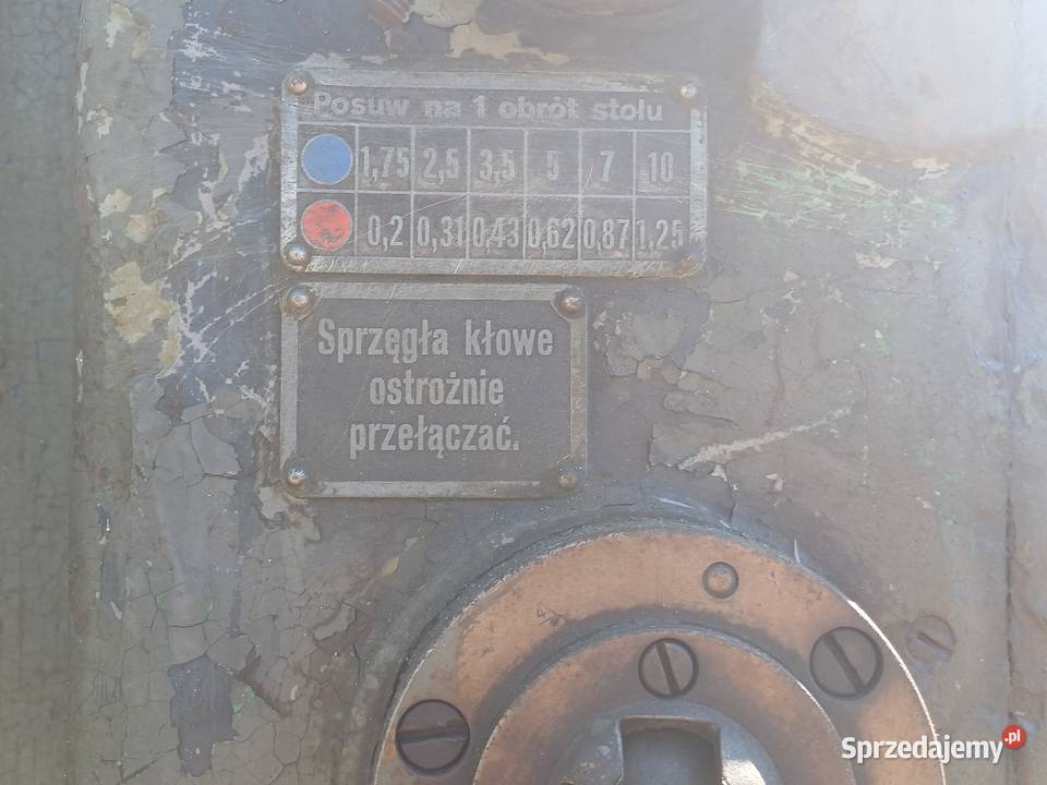 TOKARKA KARUZELOWA Ryki sprzedam