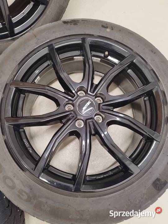 Alufelgi 18 5x108 Autec czarne Średnica 18" Krosno