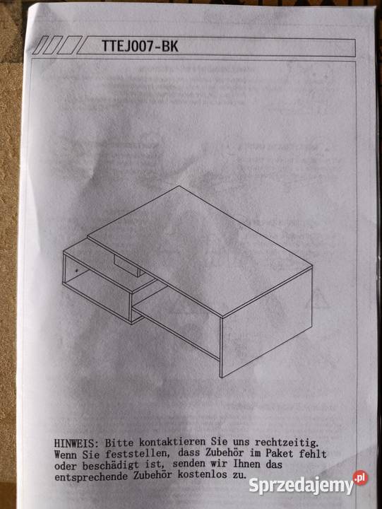 Stolik kawowy LOFT Grabów nad Prosną