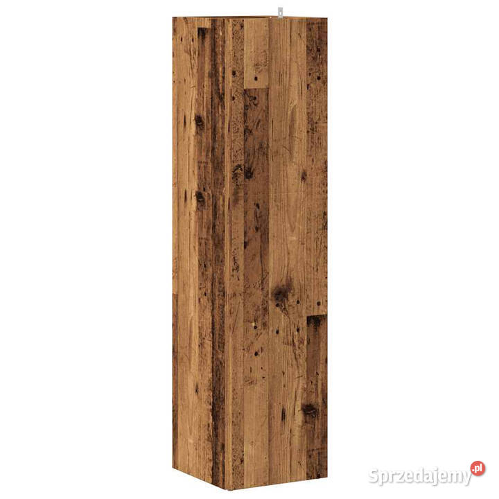 Szafka narożna stare drewno 33x33x132 płyta mazowieckie sprzedam