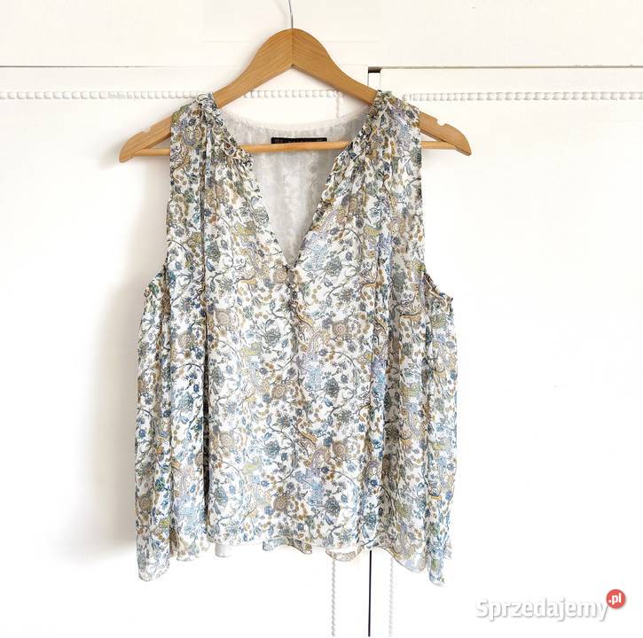 Boho koszulka bluzka top Zara M 38 orientalny zachodniopomorskie Szczecin sprzedam