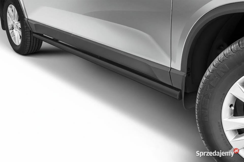 Orurowanie przyprogowe stopnie boczne Czarne Pasłęk sprzedam