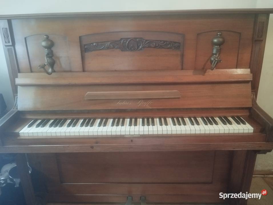 Pianino Julius Pfaffe 1860 Sopot