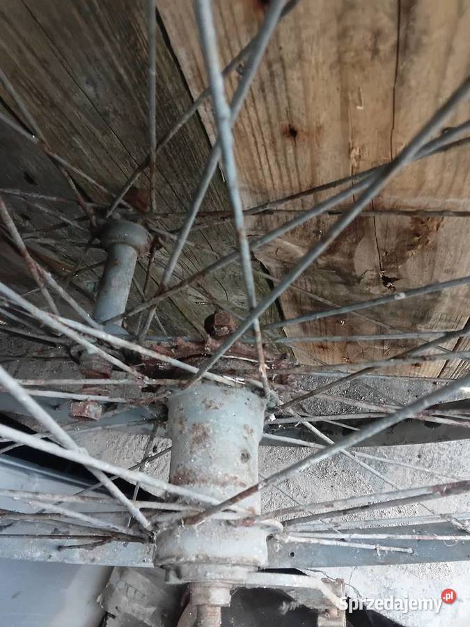 Koła zabytkowy rower warmińsko-mazurskie