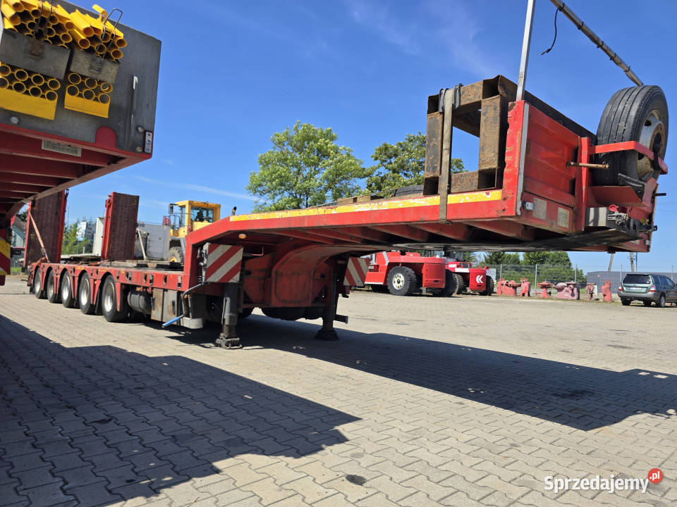 Naczepa niskopodwoziowa KASSBOHRER Lowbed LB5E Rudolfowo
