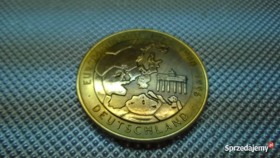 numizmat MISTRZOWIE EUROP W PIŁCE NOŻNEJ NIEMCY Warszawa