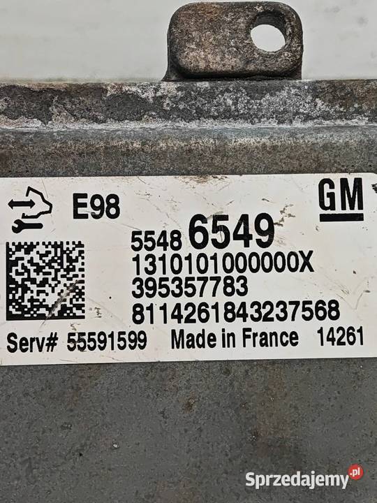 Opel Meriva B 16 CDTI Komputer Sterownik Silnika