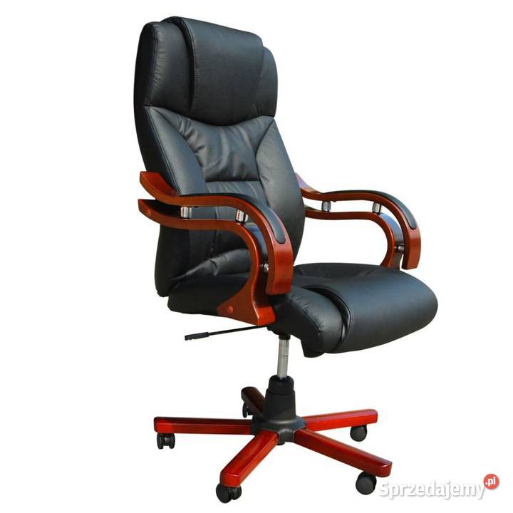 Skórzany fotel biurowy, 64 x 68 x 108 cm20034