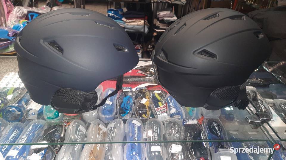 Kask narciarski 4F czarny ciemny granat LXL podkarpackie