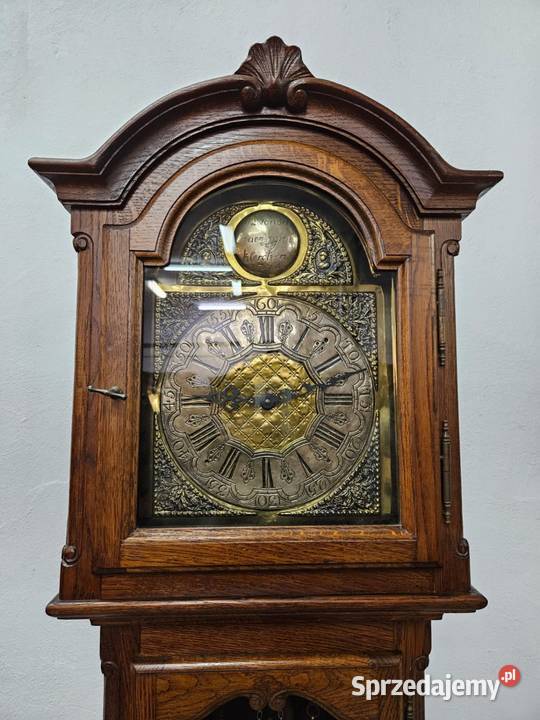 Zegar ludwikowski z Francji podłogowy Nowy Sącz sprzedam