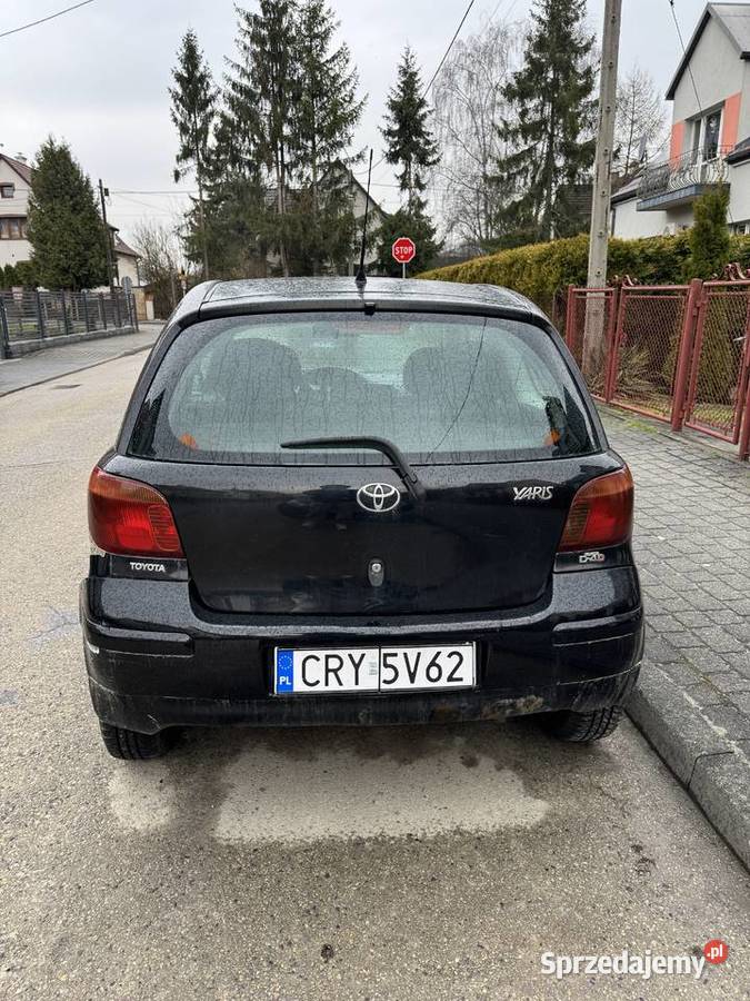 Toyota Yaris 1 gen 2004 14 d4d światła przeciwmgielne Sucha Beskidzka