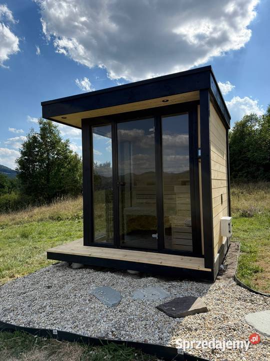 Sauna ogrodowa TUULI 250 x250 DOSTAWA W Sauny śląskie Bielsko-Biała
