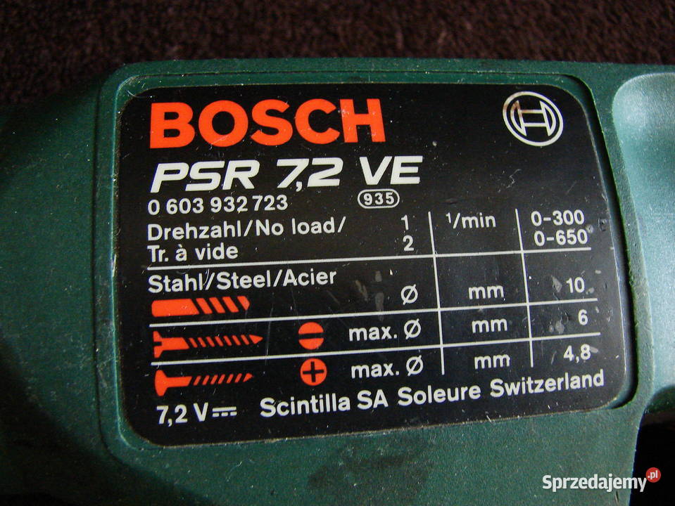 Wiertarka BOSCH akumulatorowa Bielawa