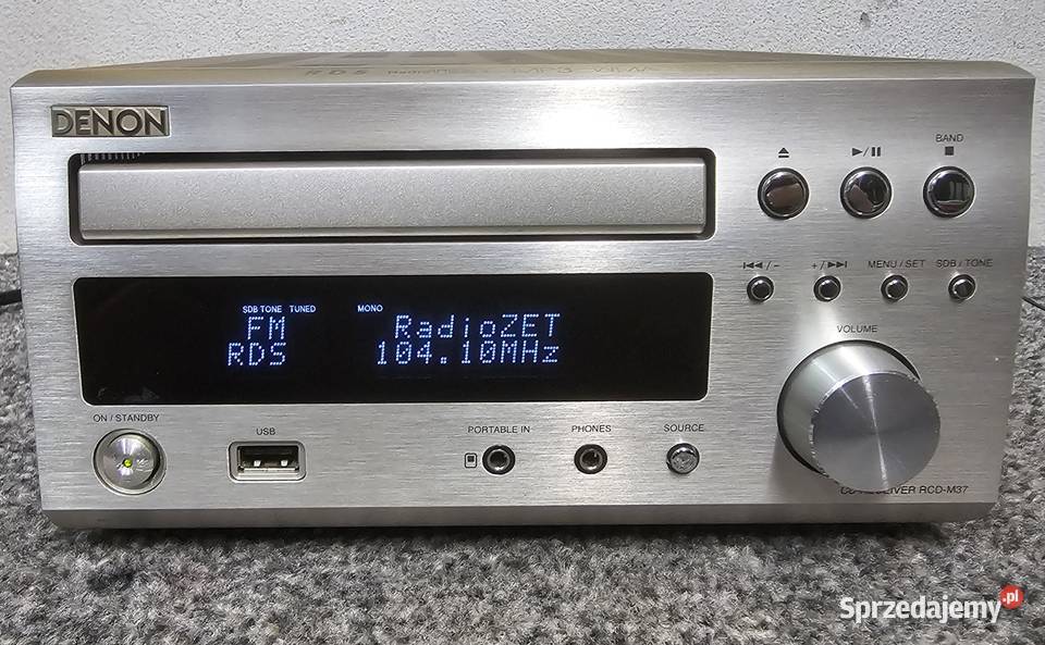 Wieża stereo Denon RCDM37 pilot