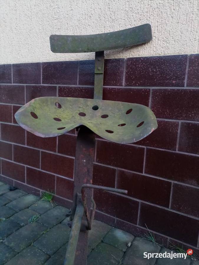 Mega Oldschoolowy Metalowy Taboret Loft wielkopolskie Konin