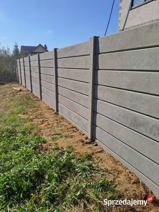 Markowe ogrodzenia betonowe Producent