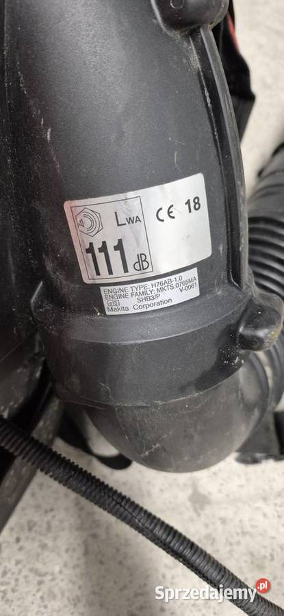 Dmuchawa plecakowa dolmar pb 7660 4T mocna stihl