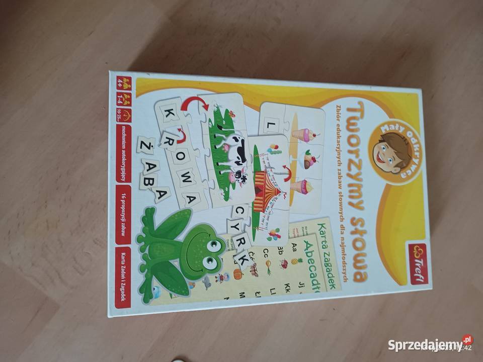 Gra edukacyjna Tworzymy słowa Trefl zachodniopomorskie Szczecin