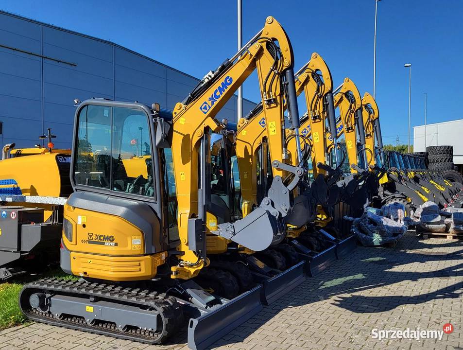 Minikoparka XCMG XE27 koparka gąsienicowa nie Poznań