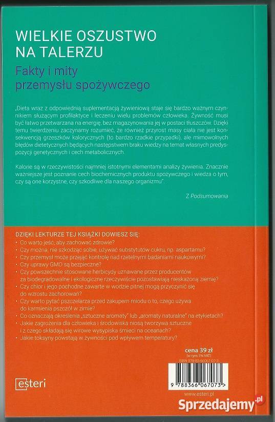 Wielkie oszustwo na talerzu Fakty i mity łódzkie Łódź sprzedam