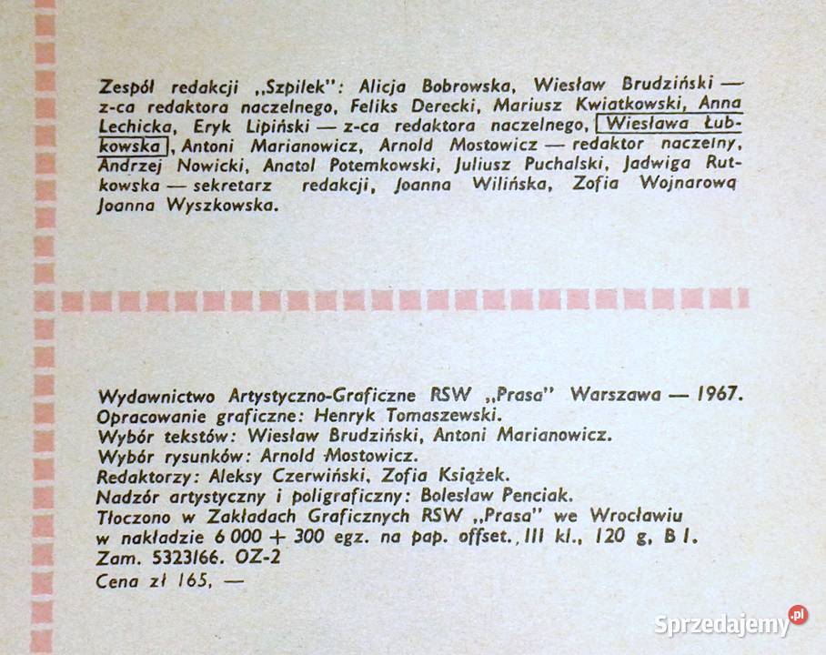 Szpilki 19351965 Coś nam zostało z tamtych lat Chełm