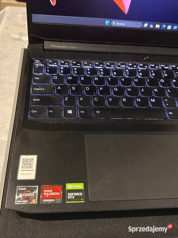 Laptop Ryzen 12x4Ghz GTX 16 GBRAM SSD 512GB małopolskie Gorlice