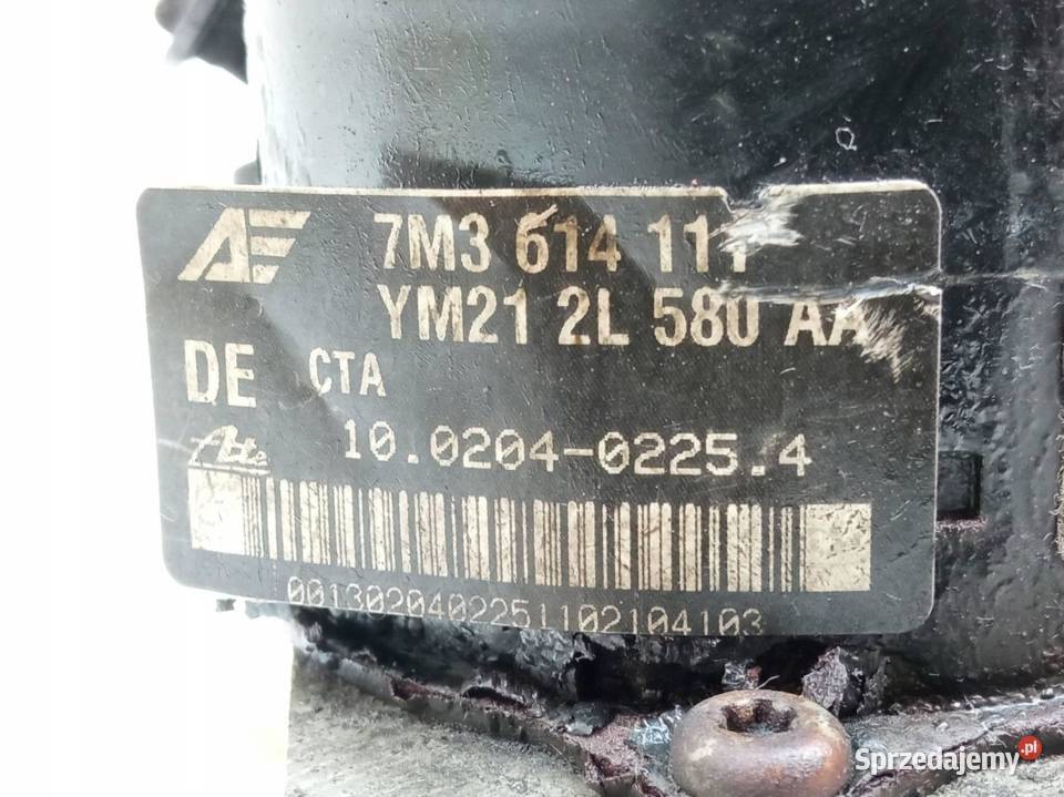 POMPA ABS 7M3614111 7M3907379B Seat Alhambra I świętokrzyskie sprzedam