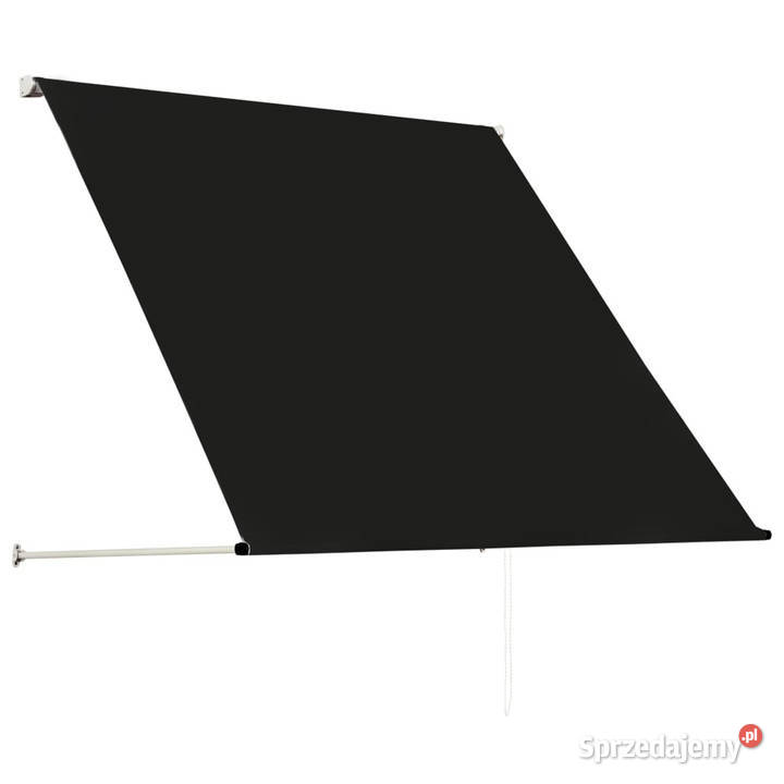 Markiza zwijana 100 x 150 antracytowa WM145891 Ogród Warszawa sprzedam