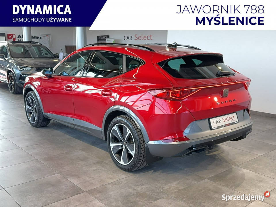 Cupra Formentor 15TSI 150 DSG 2023 r salon centralny zamek małopolskie Myślenice