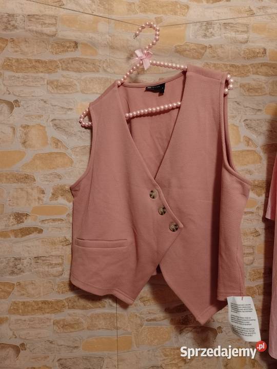4446 XXL3XL ASOS Design Różowa prążkowana sprzedam