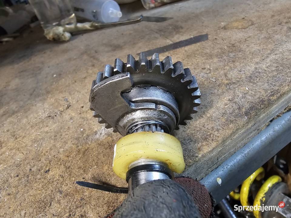 Kawasaki KMX 125 wałek startera Kopki kopniaka