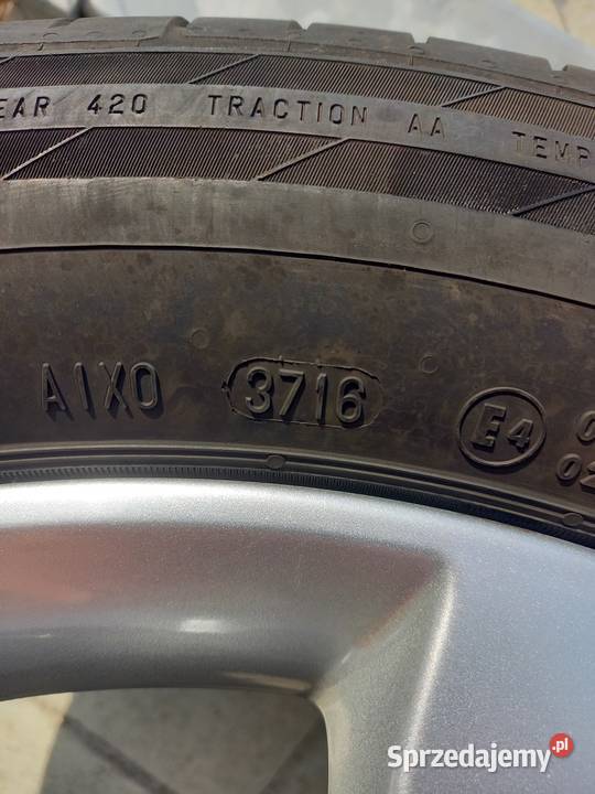Alufelgi 18 Mercedes GLA 250 z letnimi oponami Felgi lubelskie Lublin