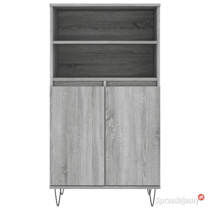 Wysoka szafka szary dąb sonoma 60x36x110 mazowieckie Warszawa