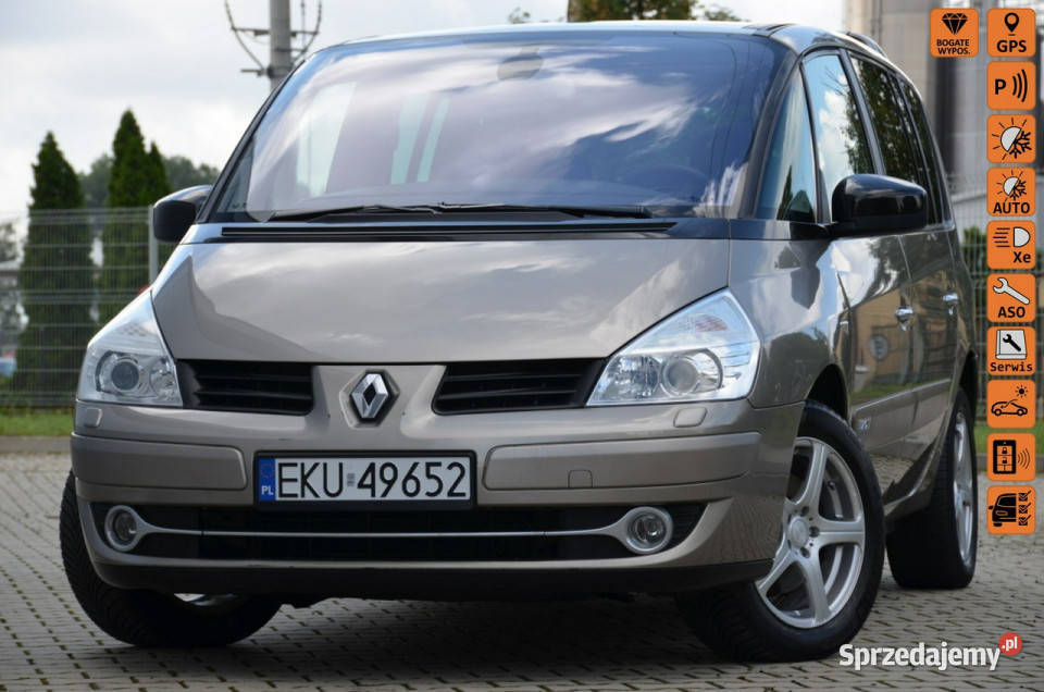 Renault Espace 20T 170 Serwis Panorama BiXenon VAT marża Kutno