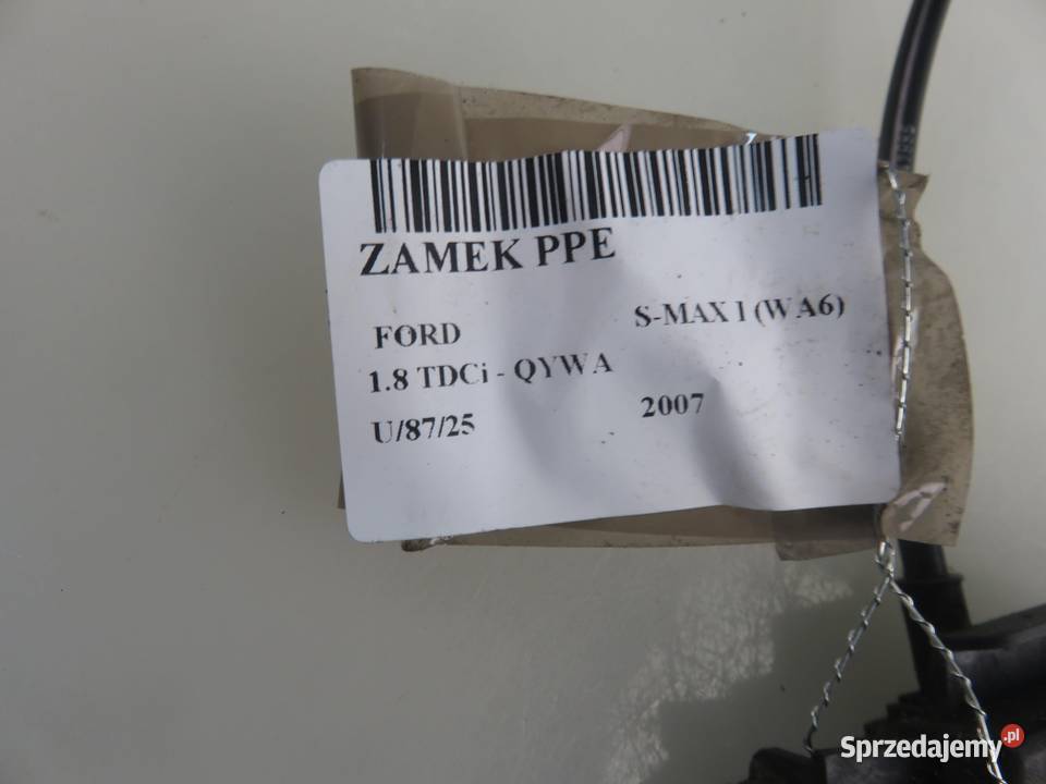 ZAMEK PRAWY PRZEDNI FORD S I 6M2AR21812AA 6 PIN Zamki, wkładki i kluczyki sprzedam