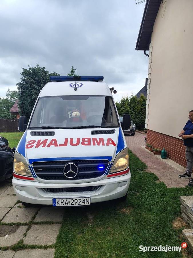 Karetka ambulans Mercedes Sprinter specjalny Kraków